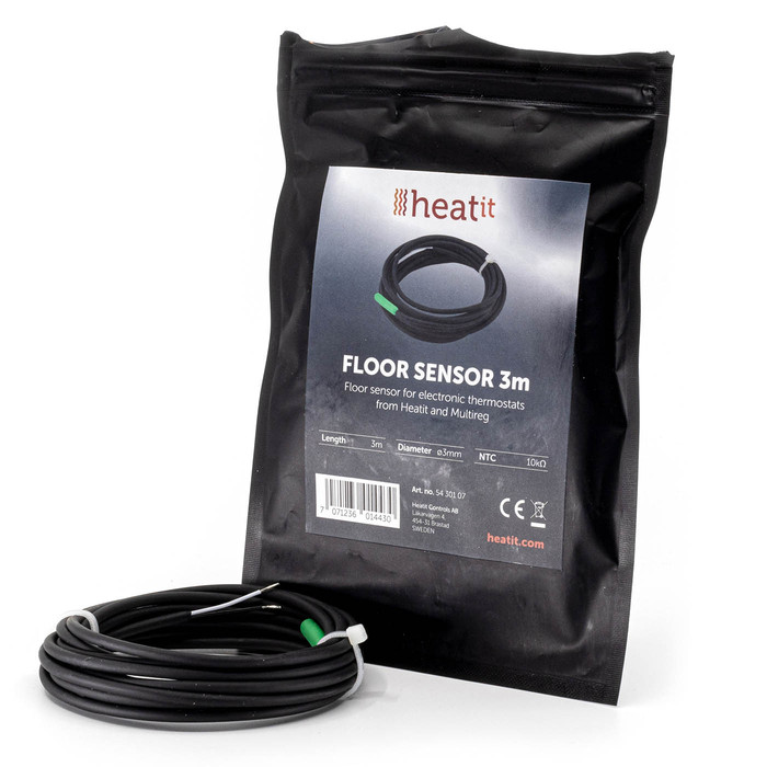 Heatit Floor Sensor NTC (3 m) - 3