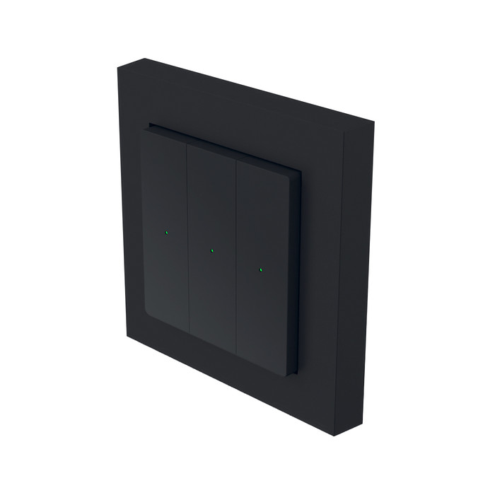 Heatit Z-Push Wall Controller (matt fekete) - 9