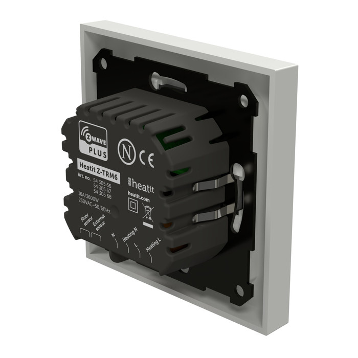 Heatit Z-TRM6 thermostat (RAL 9003) - 5