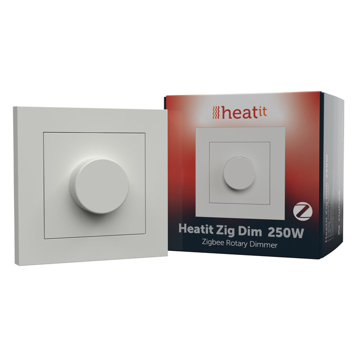 Heatit Zig Dim 250W (RAL 9003) - 2