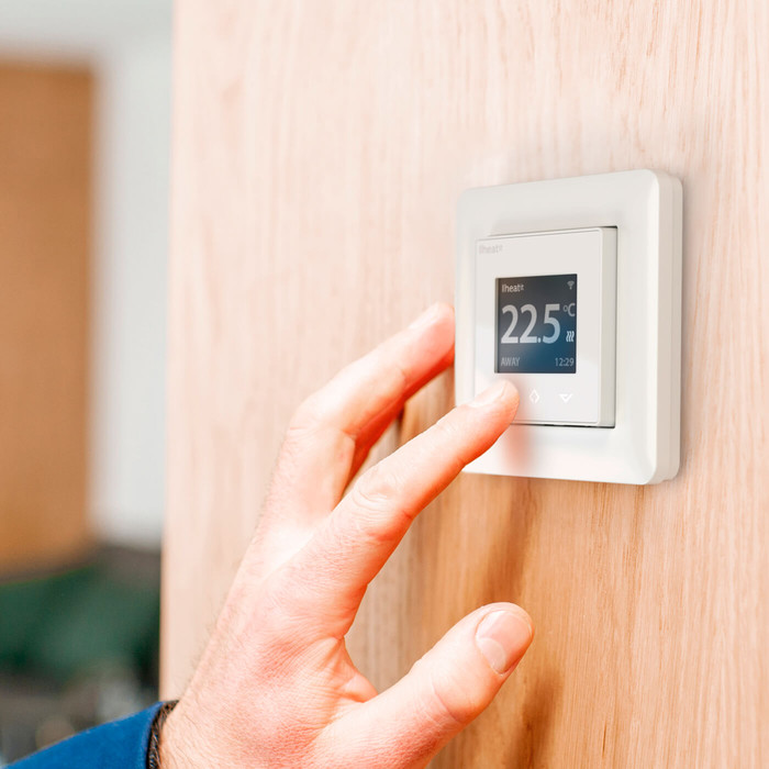 Heatit WiFi thermostat 3600W (RAL 9003) - 8