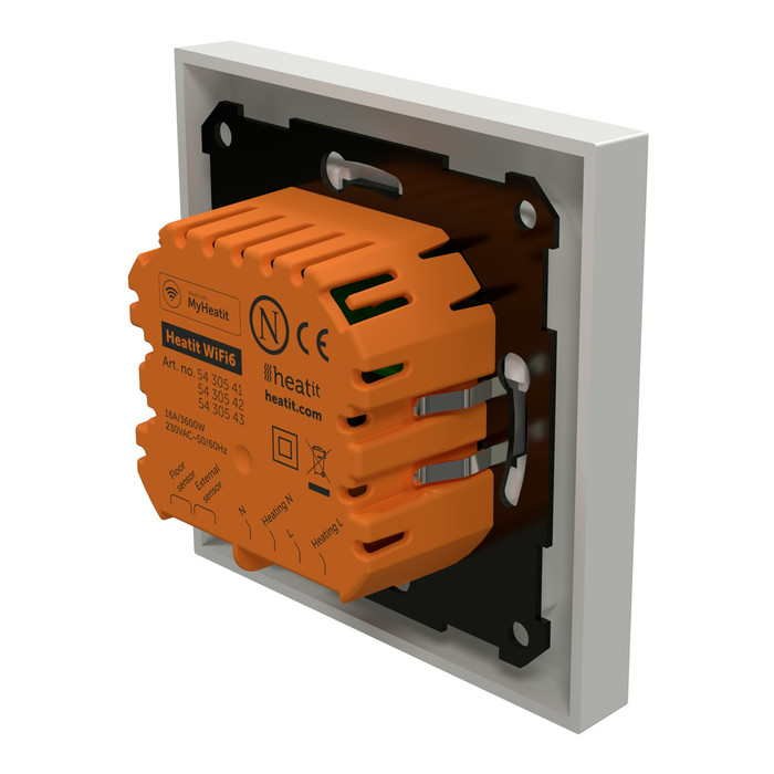 Heatit WiFi6 thermostat (RAL 9010) - 5