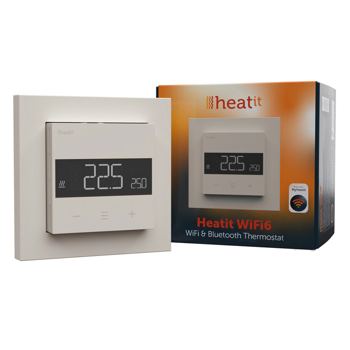 Heatit WiFi6 thermostat (RAL 9010) - 7